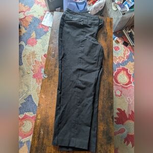 Black Dress Pants Career Business Casual Work Office Trousers